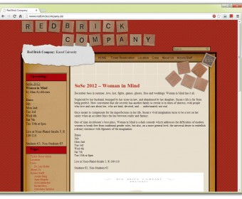 Screenshot Homepage Red Brick Company